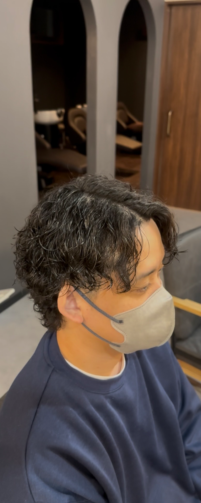 Men’s cut and perm photo 1